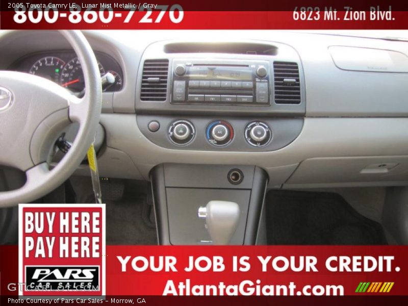 Lunar Mist Metallic / Gray 2005 Toyota Camry LE