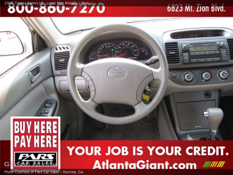 Lunar Mist Metallic / Gray 2005 Toyota Camry LE