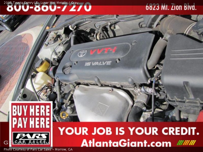 Lunar Mist Metallic / Gray 2005 Toyota Camry LE