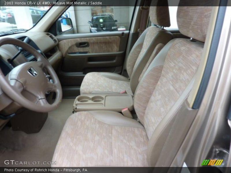  2003 CR-V LX 4WD Saddle Interior