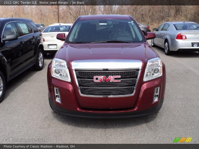 Merlot Jewel Metallic / Jet Black 2011 GMC Terrain SLE