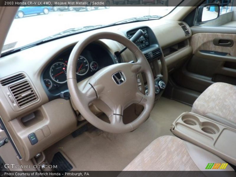  2003 CR-V LX 4WD Saddle Interior
