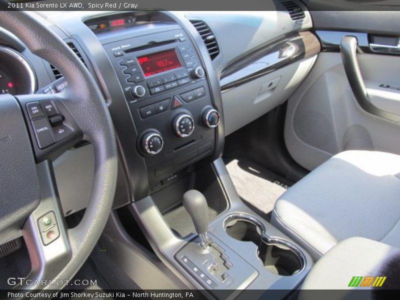 Spicy Red / Gray 2011 Kia Sorento LX AWD