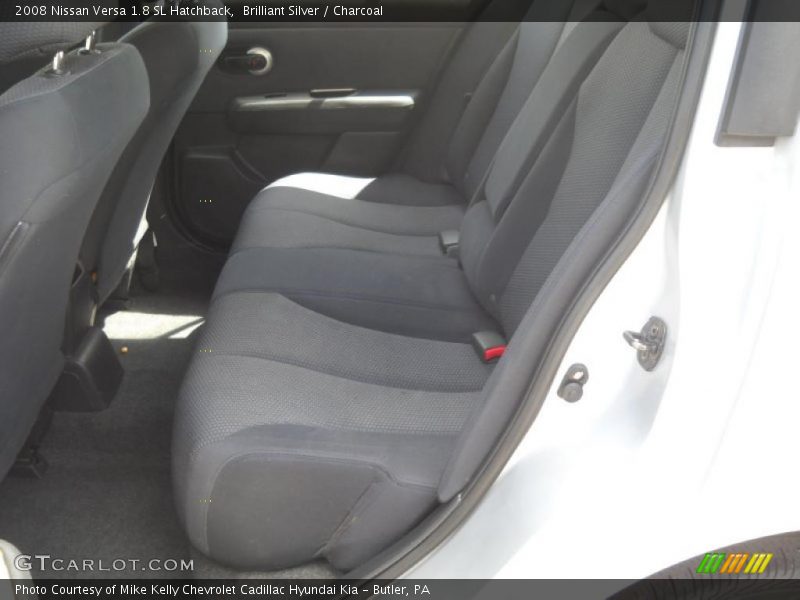 Brilliant Silver / Charcoal 2008 Nissan Versa 1.8 SL Hatchback