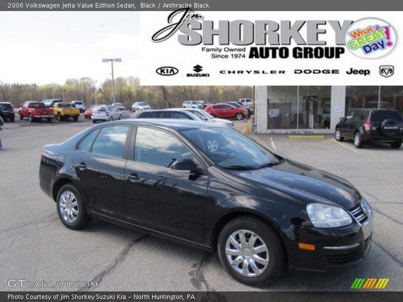 Black / Anthracite Black 2006 Volkswagen Jetta Value Edition Sedan