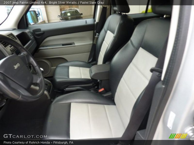 Bright Silver Metallic / Pastel Slate Gray 2007 Jeep Patriot Limited 4x4