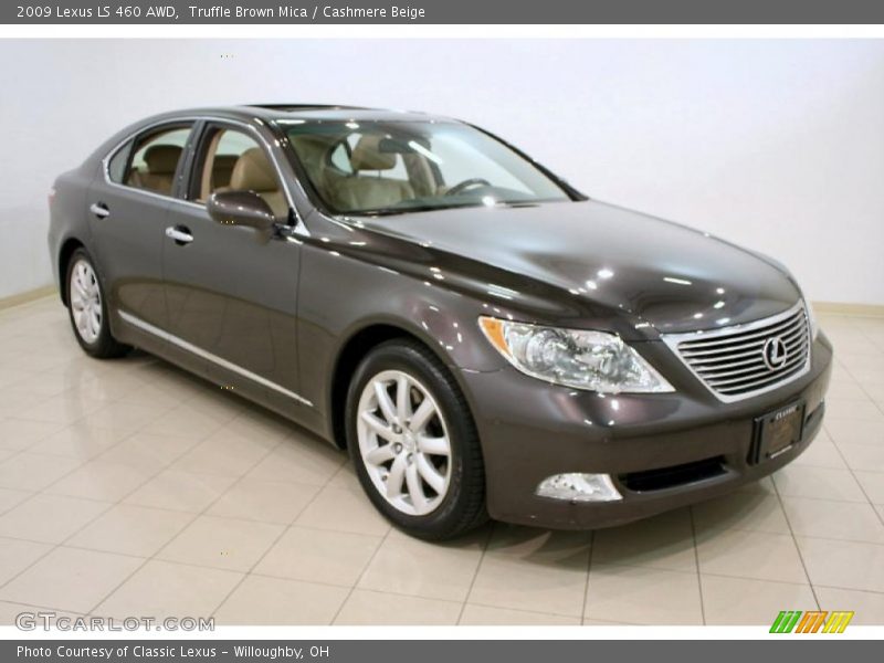 Truffle Brown Mica / Cashmere Beige 2009 Lexus LS 460 AWD