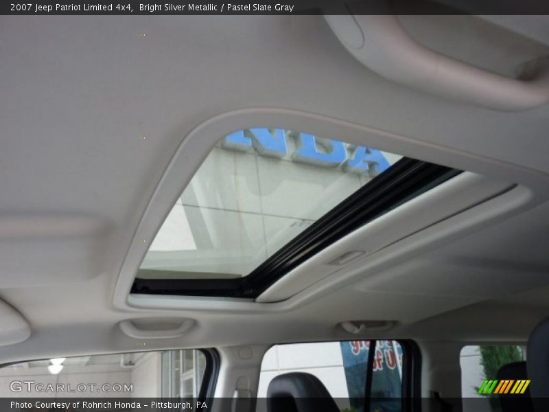 Bright Silver Metallic / Pastel Slate Gray 2007 Jeep Patriot Limited 4x4