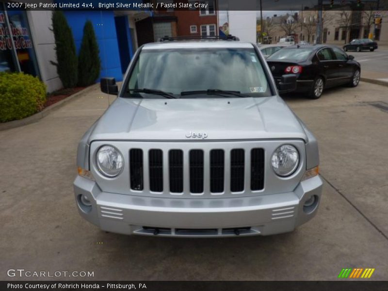 Bright Silver Metallic / Pastel Slate Gray 2007 Jeep Patriot Limited 4x4