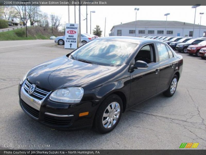 Black / Anthracite Black 2006 Volkswagen Jetta Value Edition Sedan