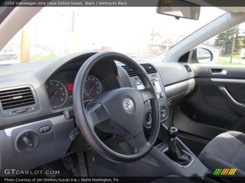 Black / Anthracite Black 2006 Volkswagen Jetta Value Edition Sedan