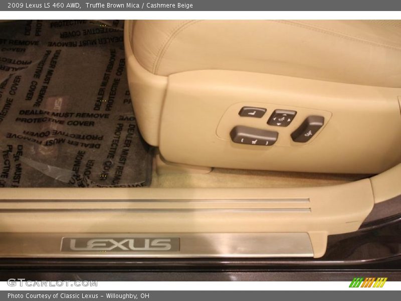 Truffle Brown Mica / Cashmere Beige 2009 Lexus LS 460 AWD