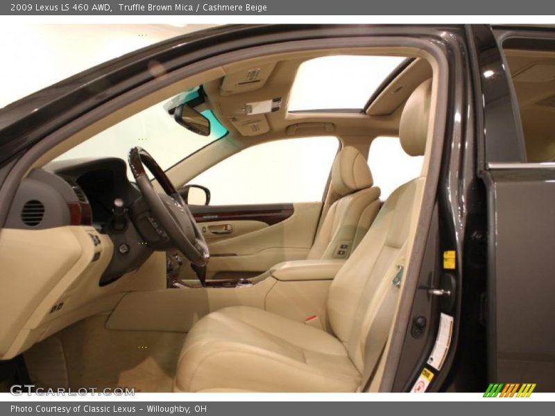 Truffle Brown Mica / Cashmere Beige 2009 Lexus LS 460 AWD