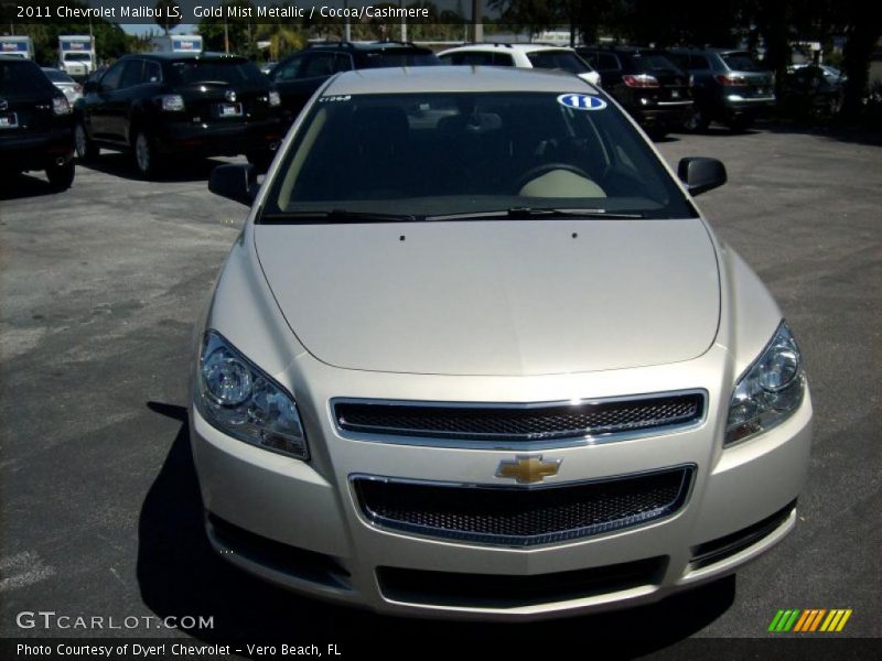 Gold Mist Metallic / Cocoa/Cashmere 2011 Chevrolet Malibu LS