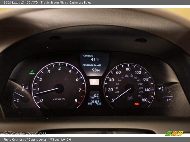  2009 LS 460 AWD 460 AWD Gauges