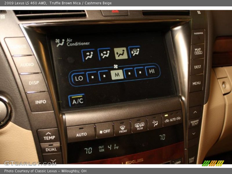 Truffle Brown Mica / Cashmere Beige 2009 Lexus LS 460 AWD