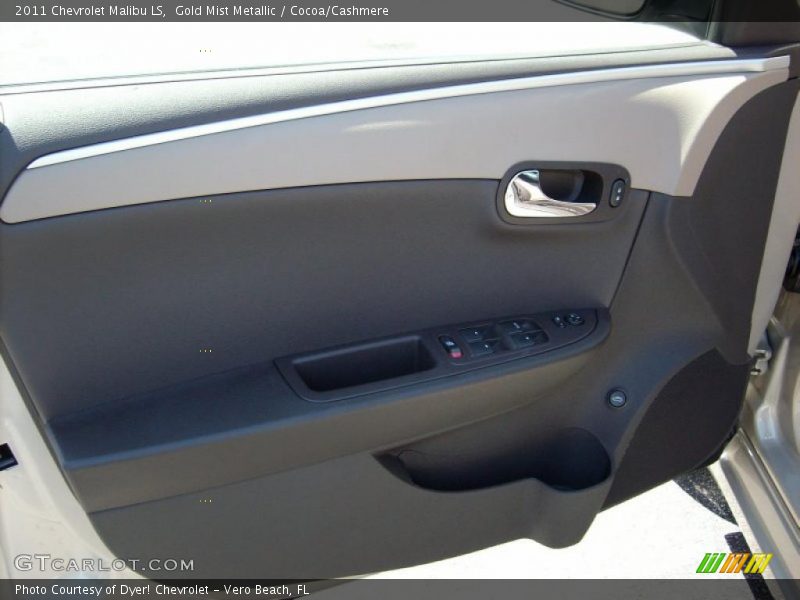 Gold Mist Metallic / Cocoa/Cashmere 2011 Chevrolet Malibu LS