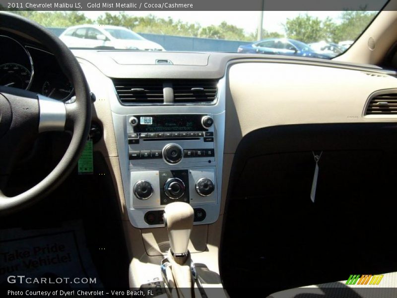 Gold Mist Metallic / Cocoa/Cashmere 2011 Chevrolet Malibu LS