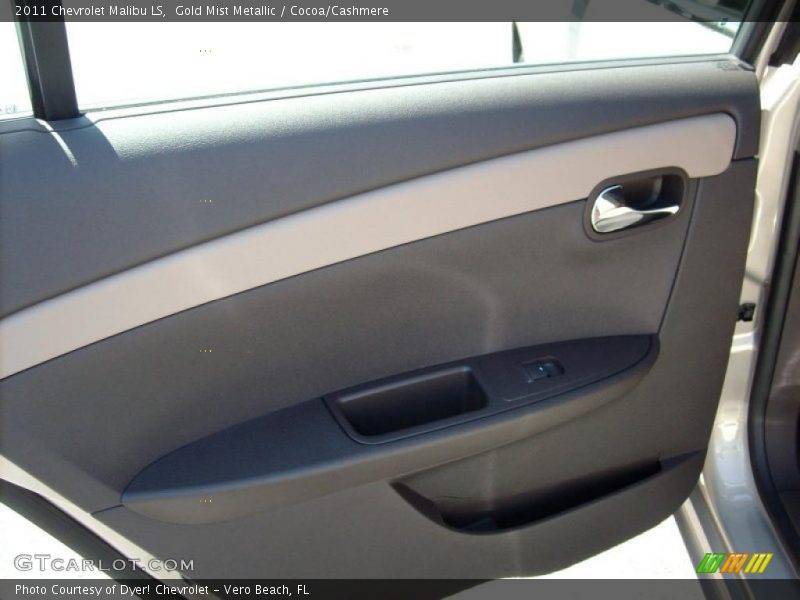 Gold Mist Metallic / Cocoa/Cashmere 2011 Chevrolet Malibu LS