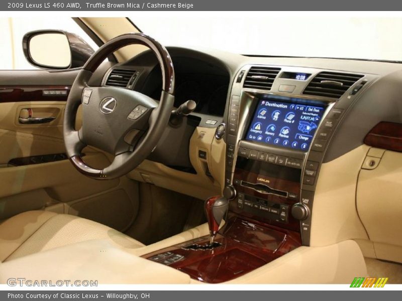 Truffle Brown Mica / Cashmere Beige 2009 Lexus LS 460 AWD