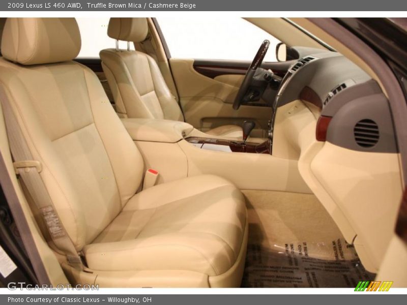 Truffle Brown Mica / Cashmere Beige 2009 Lexus LS 460 AWD