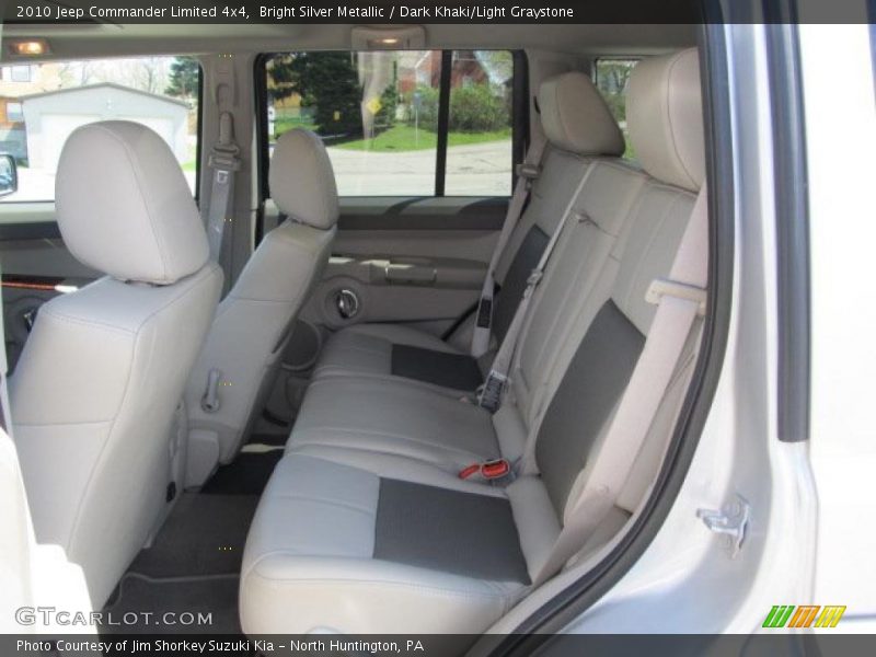 Bright Silver Metallic / Dark Khaki/Light Graystone 2010 Jeep Commander Limited 4x4