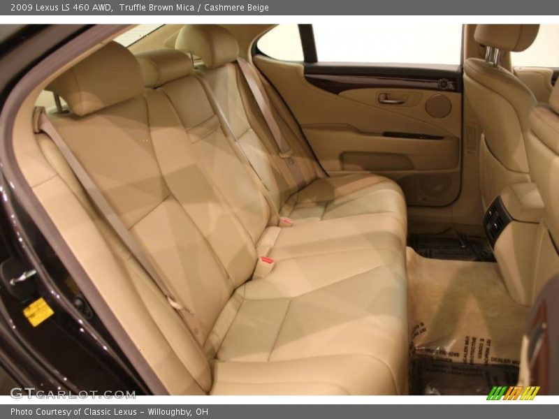Truffle Brown Mica / Cashmere Beige 2009 Lexus LS 460 AWD