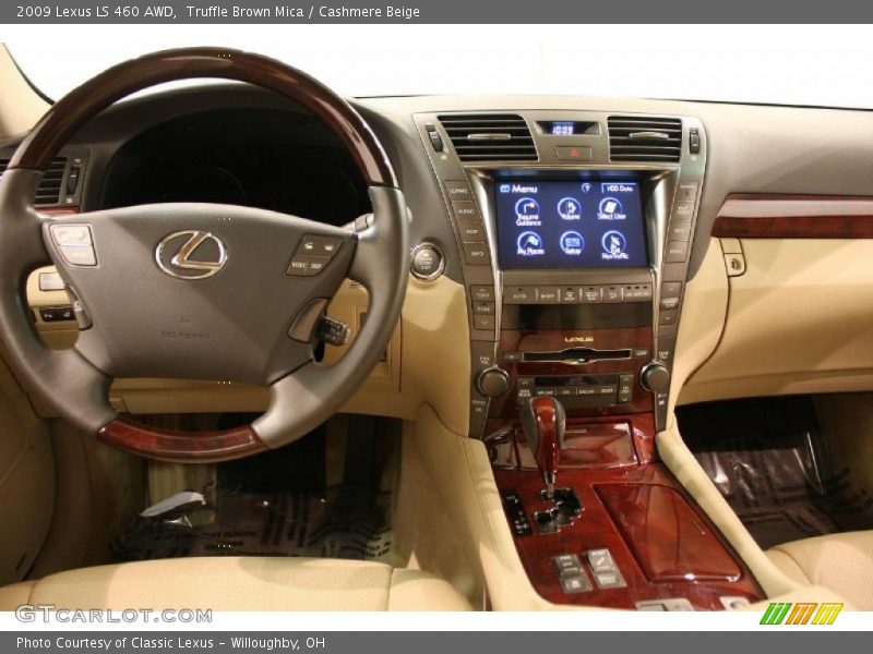Truffle Brown Mica / Cashmere Beige 2009 Lexus LS 460 AWD