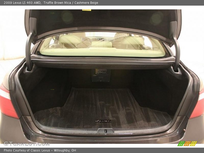  2009 LS 460 AWD Trunk