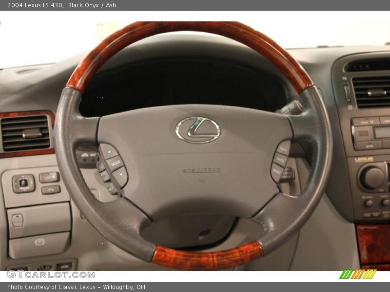 Black Onyx / Ash 2004 Lexus LS 430