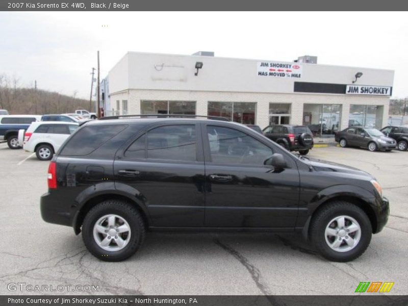 Black / Beige 2007 Kia Sorento EX 4WD