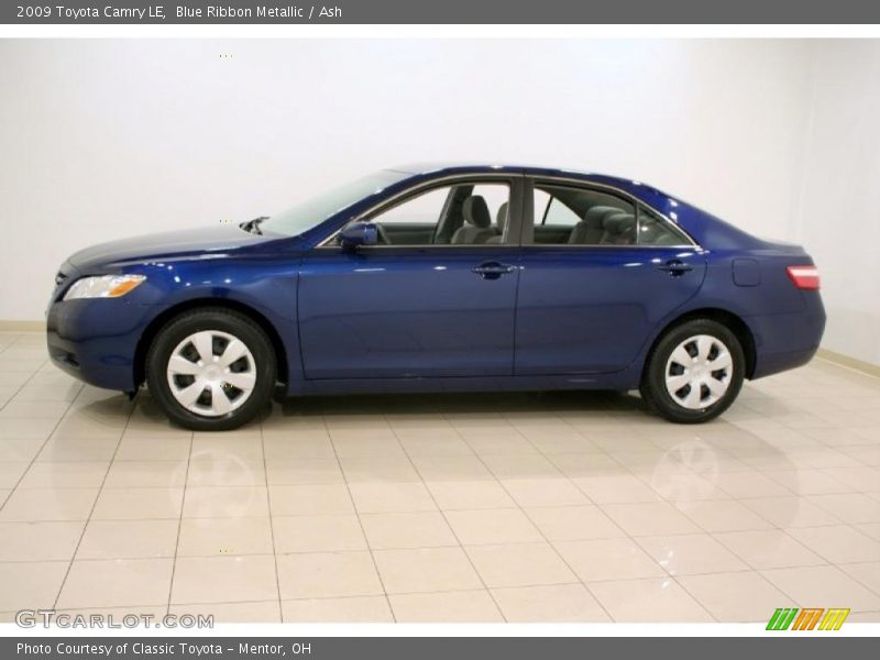 Blue Ribbon Metallic / Ash 2009 Toyota Camry LE