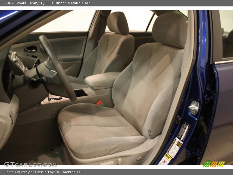 Blue Ribbon Metallic / Ash 2009 Toyota Camry LE
