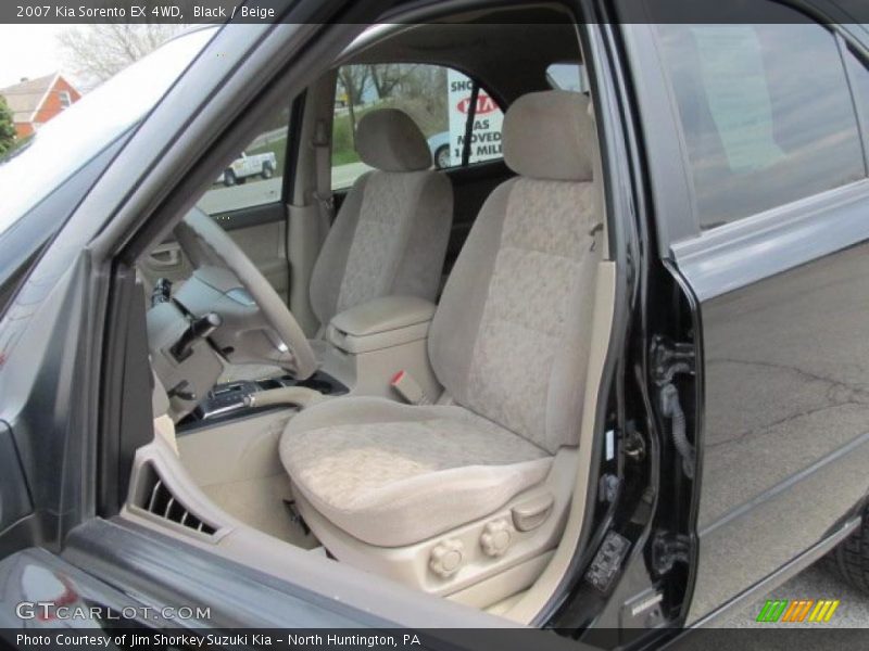 Black / Beige 2007 Kia Sorento EX 4WD