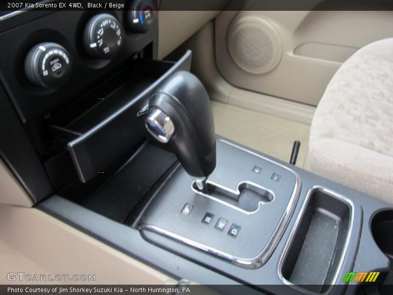 Black / Beige 2007 Kia Sorento EX 4WD