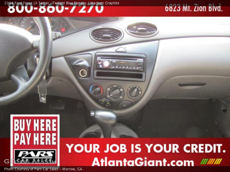 Twilight Blue Metallic / Medium Graphite 2004 Ford Focus LX Sedan