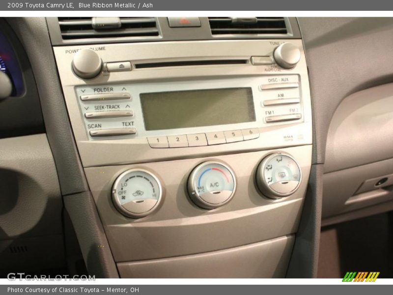 Blue Ribbon Metallic / Ash 2009 Toyota Camry LE