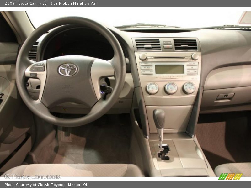 Blue Ribbon Metallic / Ash 2009 Toyota Camry LE