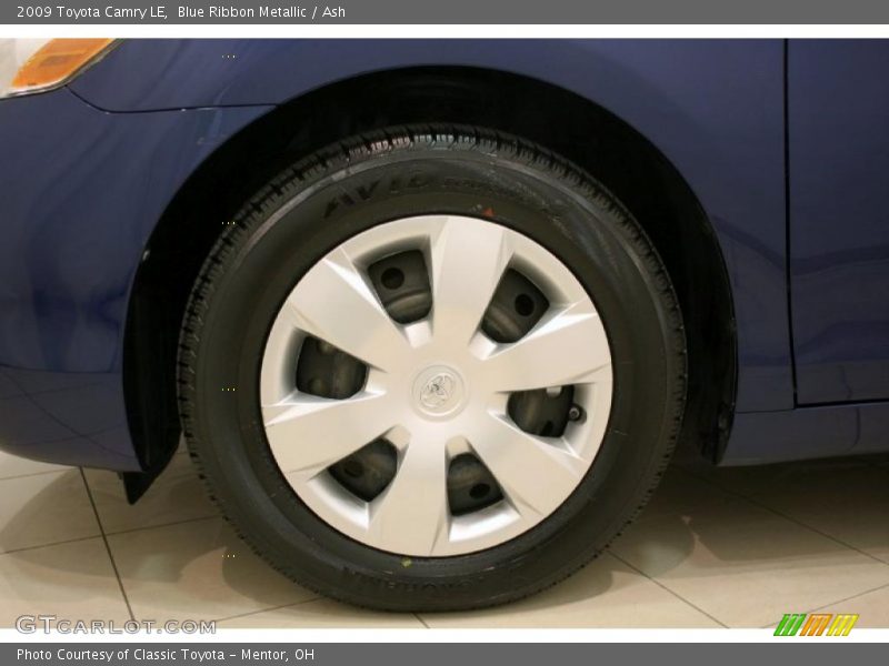 Blue Ribbon Metallic / Ash 2009 Toyota Camry LE