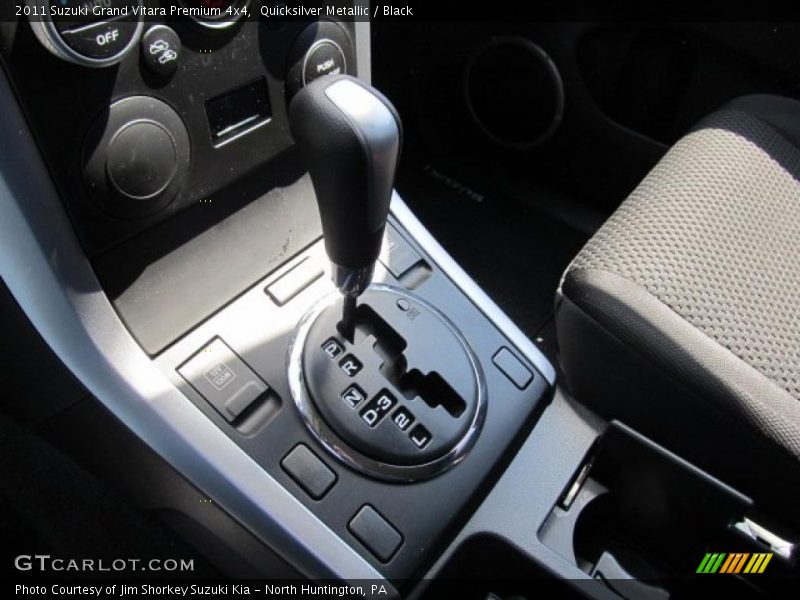 Quicksilver Metallic / Black 2011 Suzuki Grand Vitara Premium 4x4