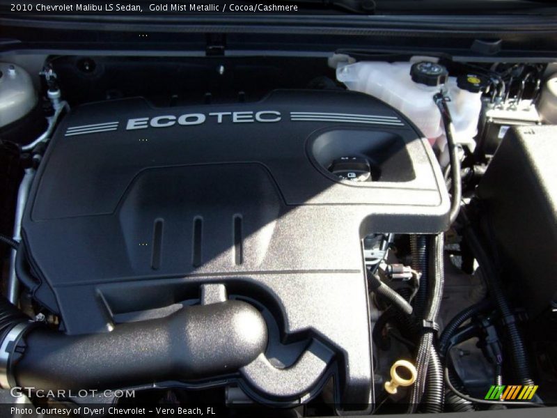 Gold Mist Metallic / Cocoa/Cashmere 2010 Chevrolet Malibu LS Sedan