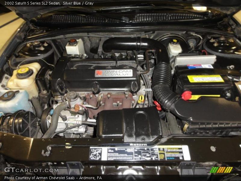  2002 S Series SL2 Sedan Engine - 1.9 Liter DOHC 16-Valve 4 Cylinder