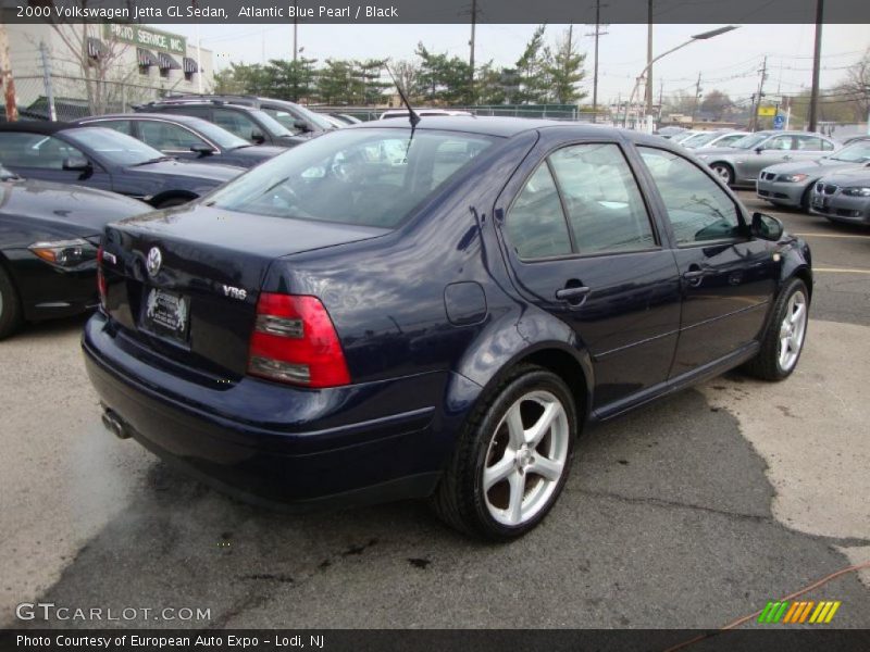 Atlantic Blue Pearl / Black 2000 Volkswagen Jetta GL Sedan