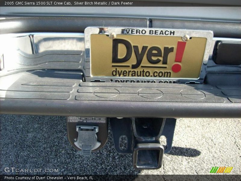 Silver Birch Metallic / Dark Pewter 2005 GMC Sierra 1500 SLT Crew Cab