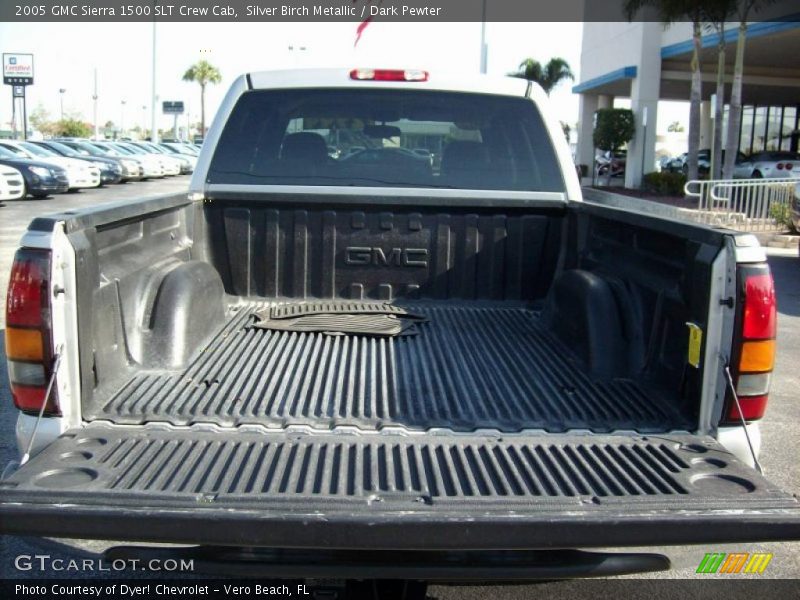 Silver Birch Metallic / Dark Pewter 2005 GMC Sierra 1500 SLT Crew Cab