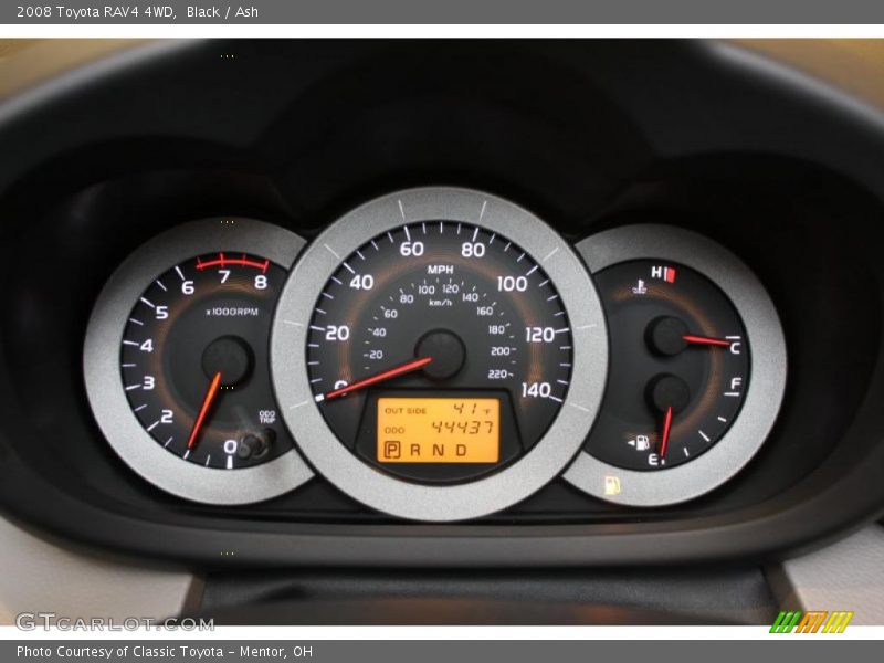 Black / Ash 2008 Toyota RAV4 4WD