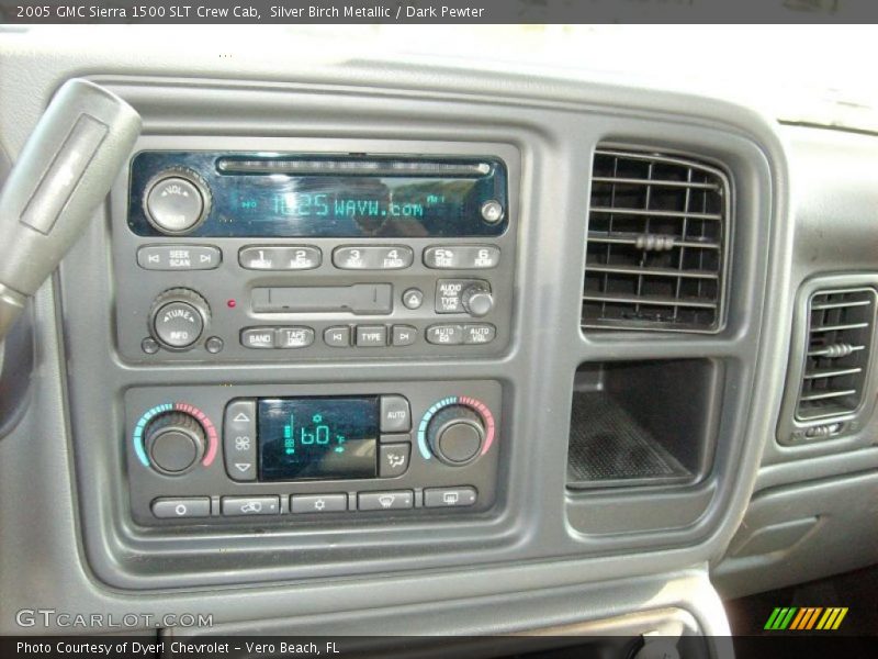Silver Birch Metallic / Dark Pewter 2005 GMC Sierra 1500 SLT Crew Cab