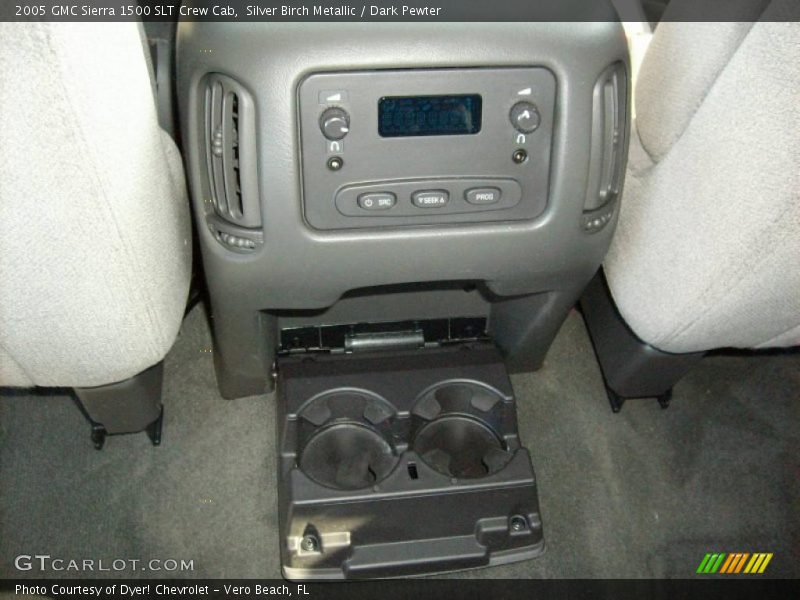 Silver Birch Metallic / Dark Pewter 2005 GMC Sierra 1500 SLT Crew Cab