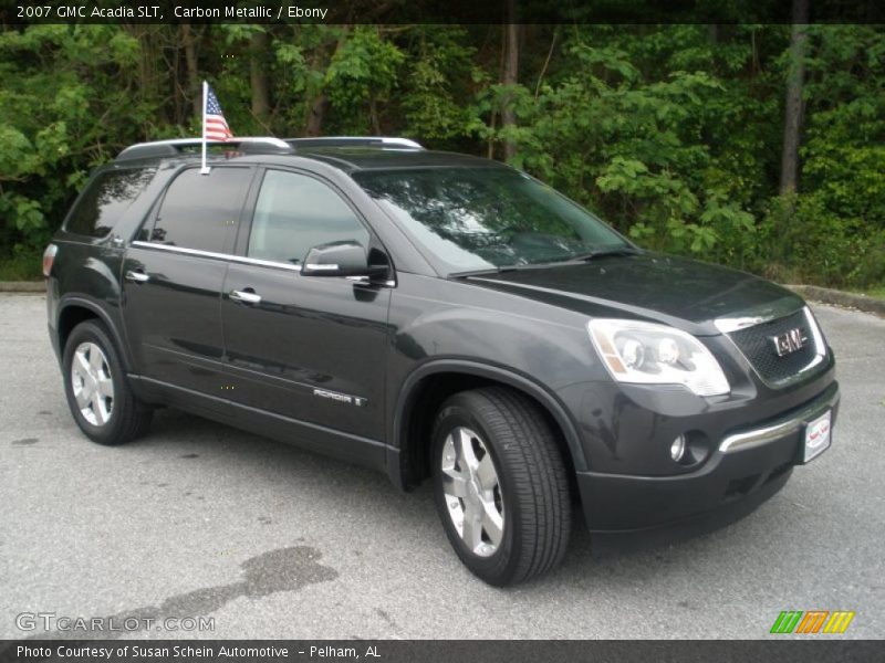 Carbon Metallic / Ebony 2007 GMC Acadia SLT