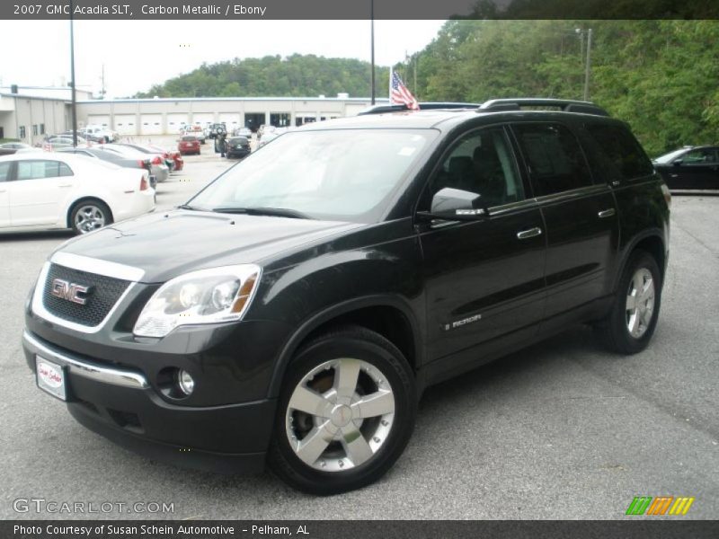 Carbon Metallic / Ebony 2007 GMC Acadia SLT